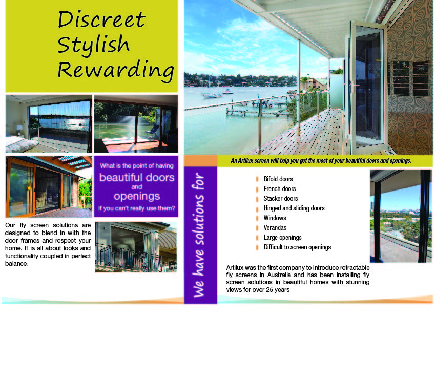 Diseño de Brochure por vishwa563 para Artilux Australia | Diseño #4368339