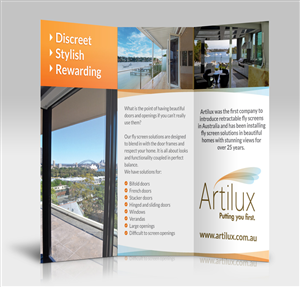 Brochure Design by JCR for Artilux Australia | Design: #4361819