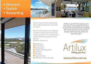 Brochure Design by JCR for Artilux Australia | Design: #4361823