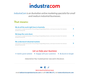 Newsletter Design by Web Skippers for this project | Design: #4395678