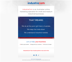 Newsletter Design by Web Skippers for this project | Design: #4396546