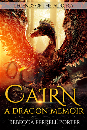 Updated ebook fantasy cover with feathered dragon and twisted tail | eBook Cover Design by jshan