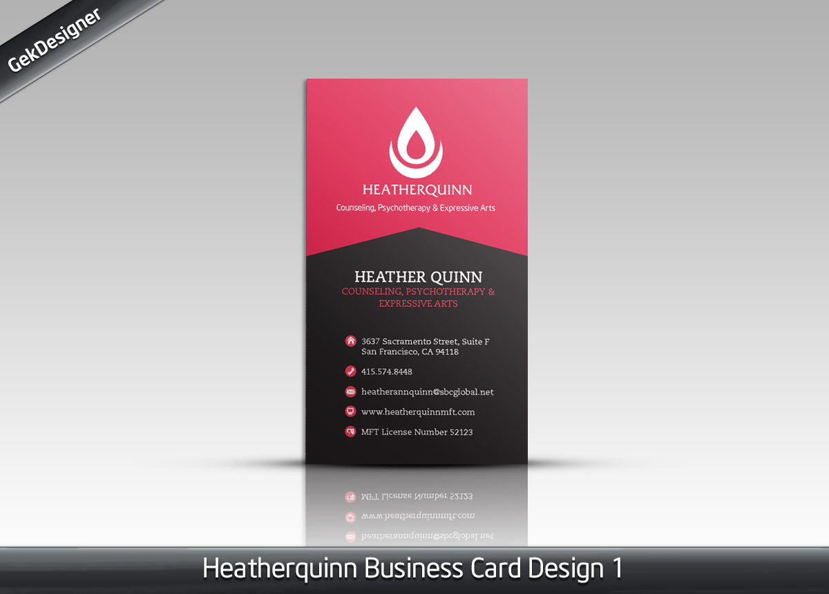Business Card Design by gekgrfx for this project | Design #1259351