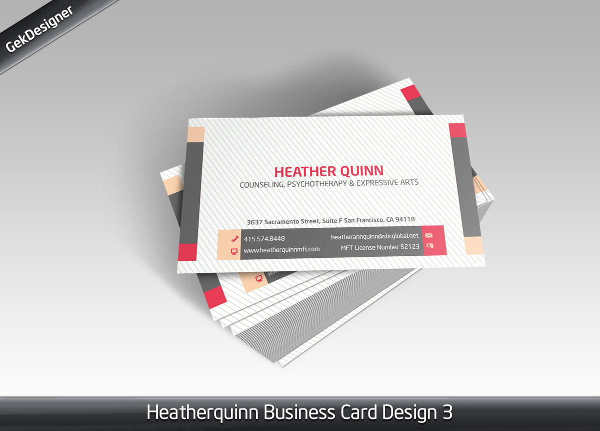Business Card Design by gekgrfx for this project | Design #1259361