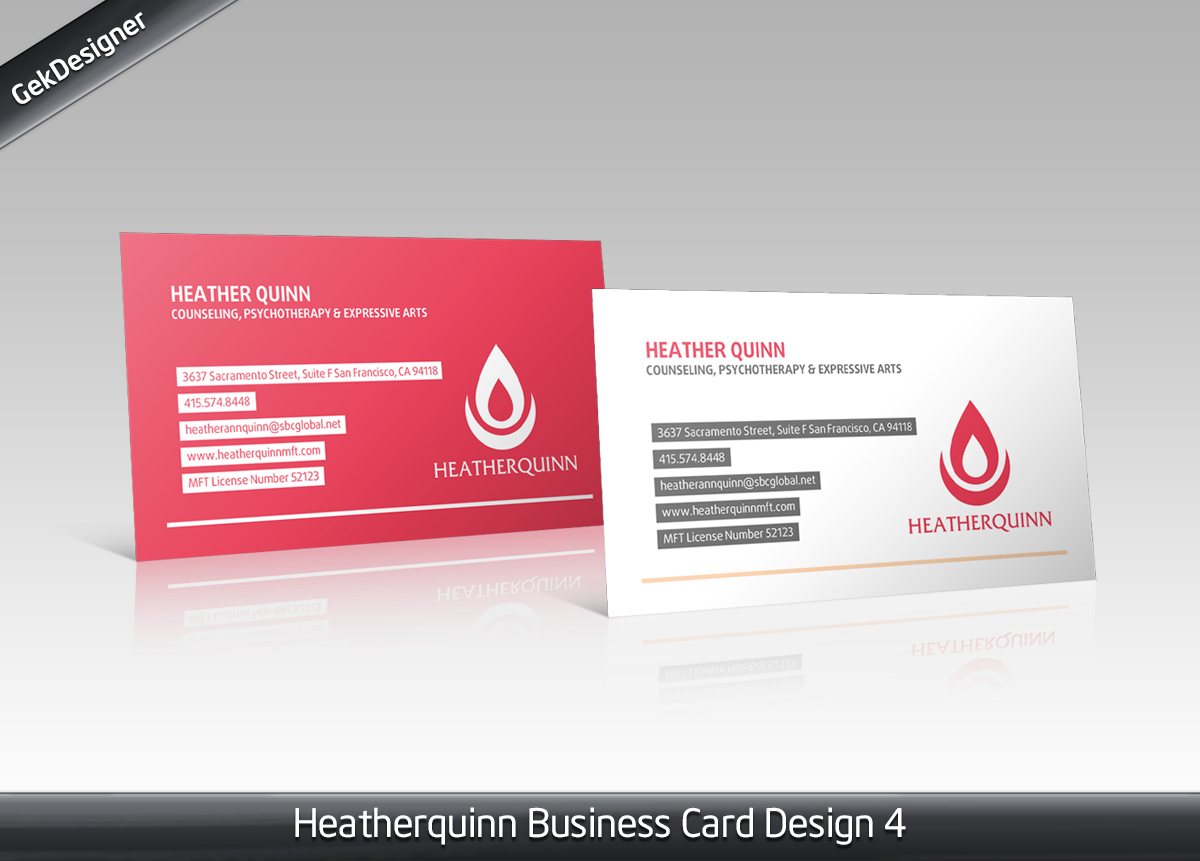 Business Card Design by gekgrfx for this project | Design #1259363