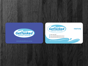 Salt Water Delivery Company Business Card Design | Design de Carte de Visite par Atvento Graphics