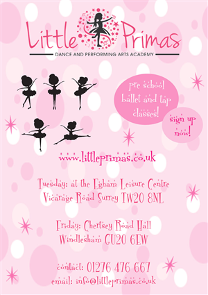 Design de Flyer par Michelle Germano pour Starlight Dance Academy | Design #4341659