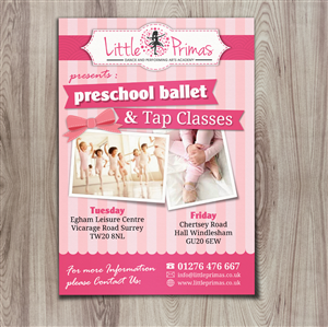 Flyer Design by Nelsur for Starlight Dance Academy | Design: #4341944