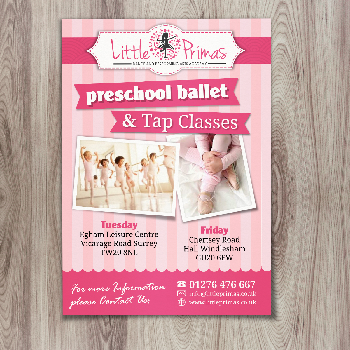 Flyer Design by Nelsur for Starlight Dance Academy | Design #4343186
