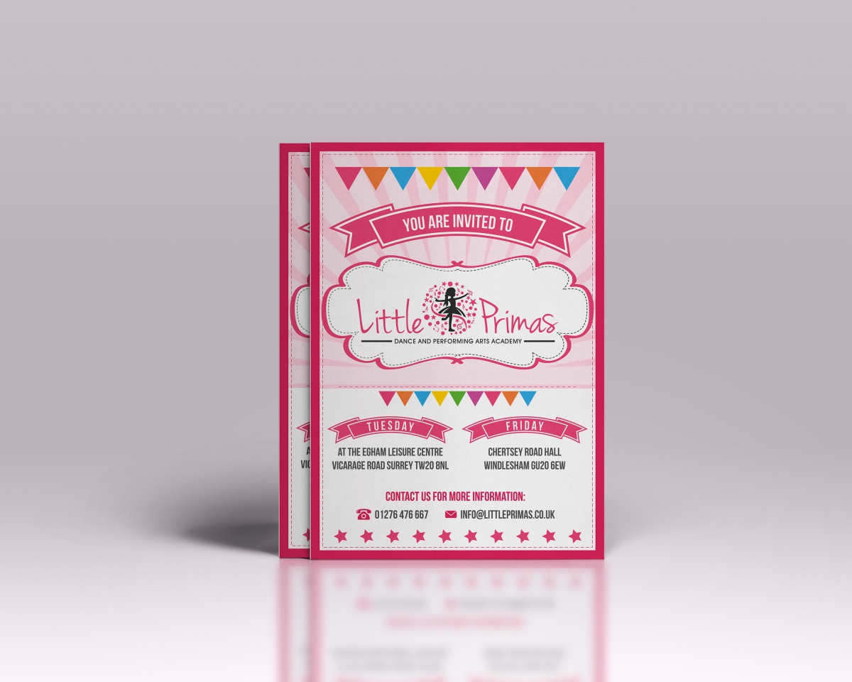 Design de Flyer par Gintale pour Starlight Dance Academy | Design #4340287