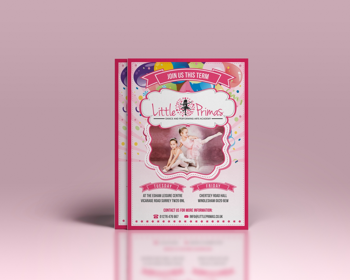 Flyer Design by Gintale for Starlight Dance Academy | Design #4343967
