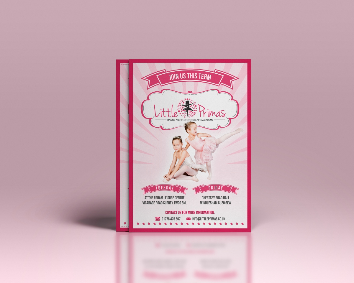 Flyer Design by Gintale for Starlight Dance Academy | Design #4343970