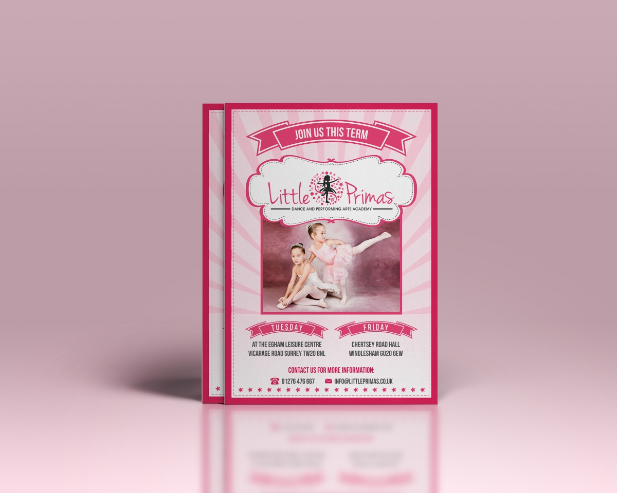 Flyer Design by Gintale for Starlight Dance Academy | Design #4343972
