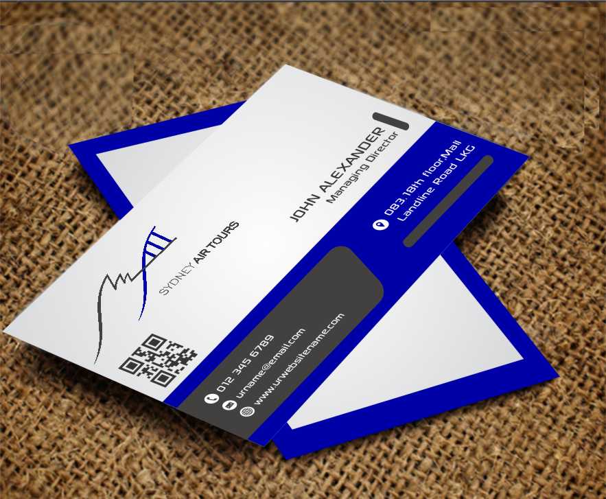 Business Card Design by AwsomeD for Sydney Air Tours | Design #4345617