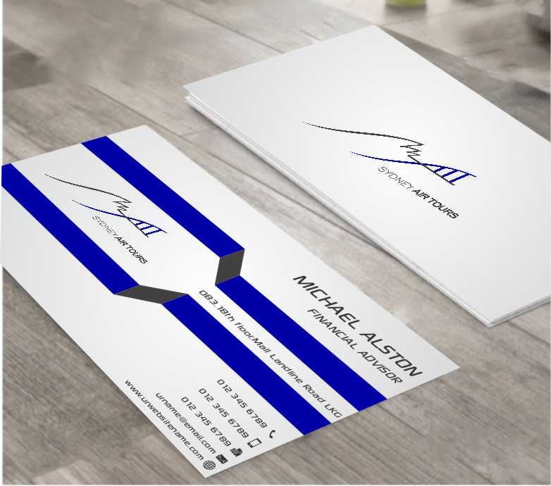 Business Card Design by AwsomeD for Sydney Air Tours | Design #4345623