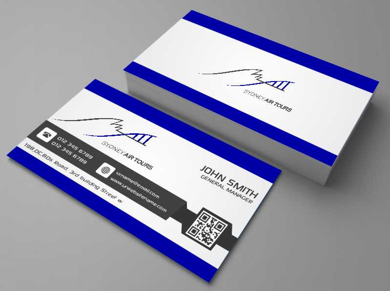 Business Card Design by AwsomeD for Sydney Air Tours | Design #4345628