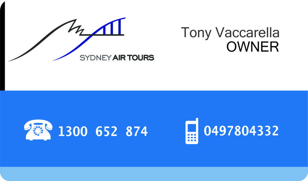 Business Card Design by bale. for Sydney Air Tours | Design #4352460