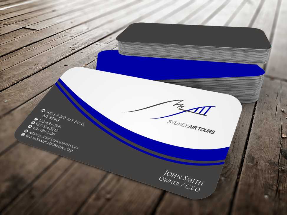 Business Card Design by szabist for Sydney Air Tours | Design #4345114