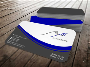 Business Card Design by szabist for Sydney Air Tours | Design: #4345114