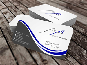 Business Card Design by szabist for Sydney Air Tours | Design: #4345117