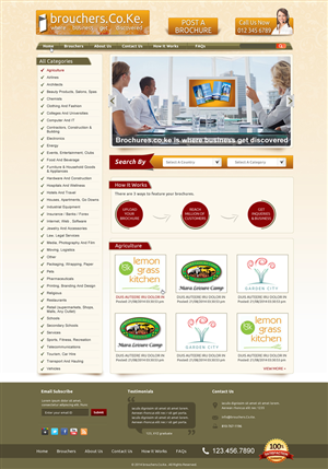 Web Design by Sbss for thirdpartybookings | Design: #4352487