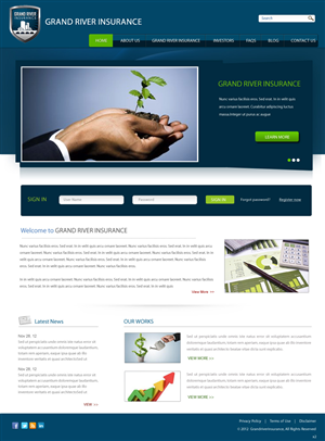 Web Design by pb for this project | Design: #1241131