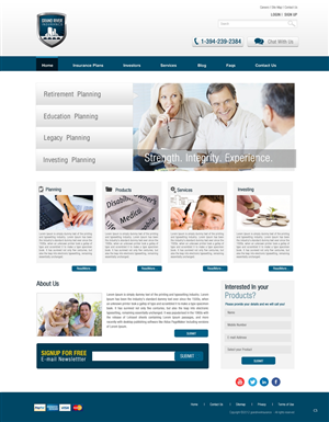 Web Design by pb for this project | Design: #1242533
