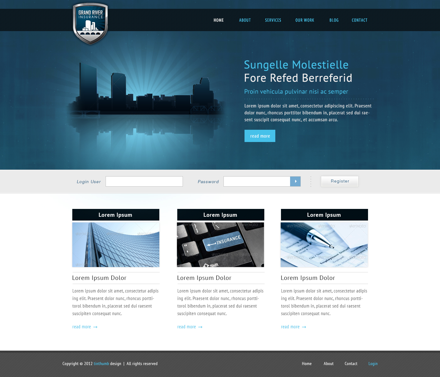 Web Design by tinthumb for this project | Design #1247744