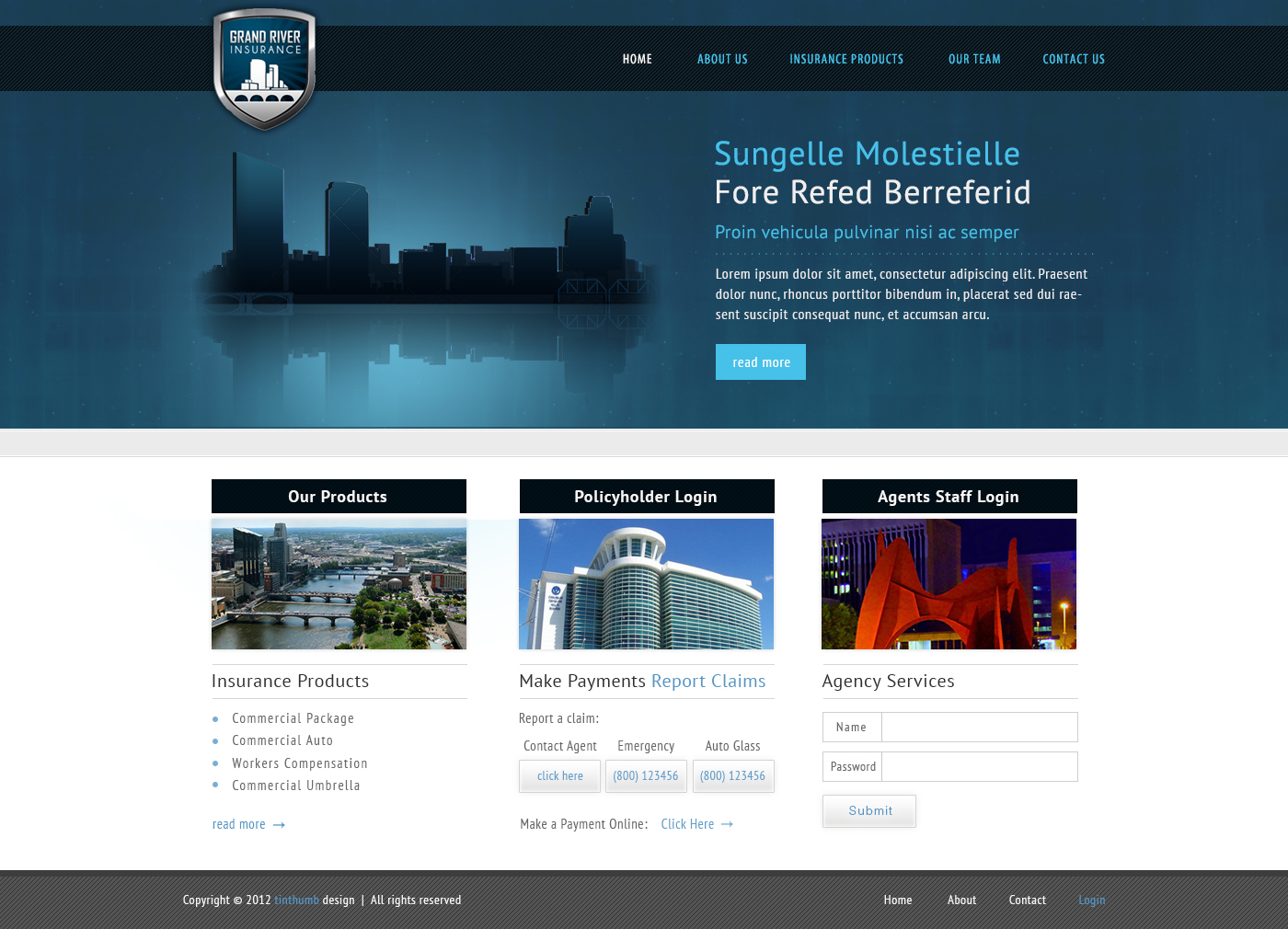 Web Design by tinthumb for this project | Design: #1276109