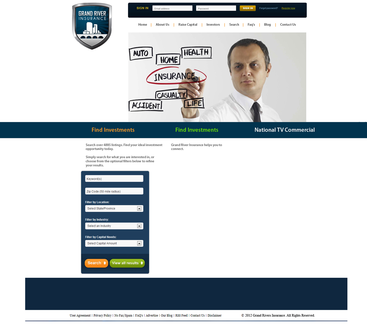 Web Design by Jason Vantran for this project | Design #1236021
