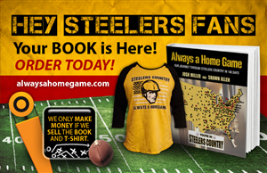 Steelers Bar Post Card  | Postcard Design by earldesigns