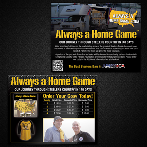 Steelers Bar Post Card  | Postcard Design by Mon01