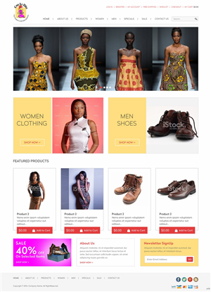 Web Design by pb for COCO LA DIVA | Design: #4388463