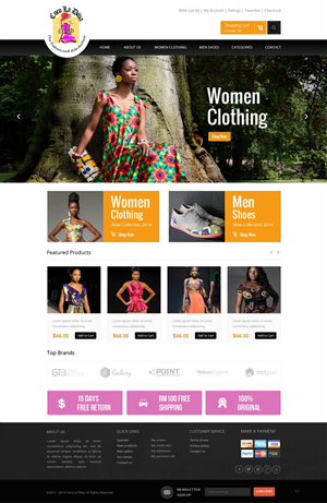 Web Design by pb for COCO LA DIVA | Design: #4388478