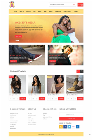 Web Design by pb for COCO LA DIVA | Design: #4388489