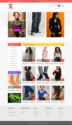 Web Design by pb for COCO LA DIVA | Design: #4388493