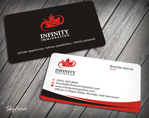 Visitenkarten-Design von SKYdesign für Thrive Solutions | Design: #1247152
