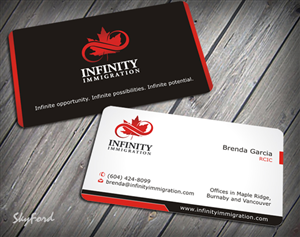 Visitenkarten-Design von SKYdesign für Thrive Solutions | Design: #1247174