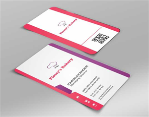 Business Card Design by AwsomeD for FLOSSY''S BAKERY PTY LTD | Design: #4344588