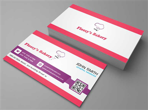Business Card Design by AwsomeD for FLOSSY''S BAKERY PTY LTD | Design: #4344598