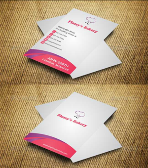Business Card Design by AwsomeD for FLOSSY''S BAKERY PTY LTD | Design: #4344600