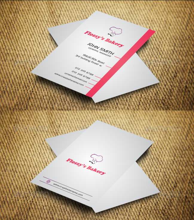 Visitenkarten-Design von AwsomeD für FLOSSY''S BAKERY PTY LTD | Design #4344603