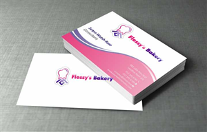 Business Card Design by szabist for FLOSSY''S BAKERY PTY LTD | Design: #4345309