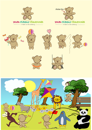 Graphic Design by Natasa_Radulovic for Your Cuddly Creations | Design #4429656