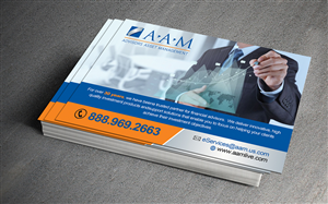 Postcard Design by NatPearlDesigns for Advisors Asset Management, Inc. | Design: #4486268