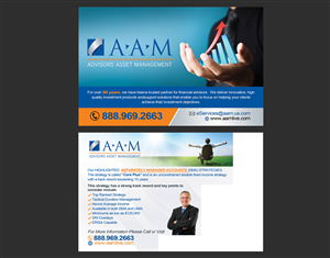 Diseño de Postal por NatPearlDesigns para Advisors Asset Management, Inc. | Diseño: #4499974