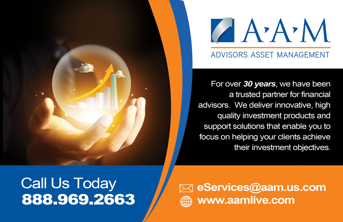 Postcard Design by NatPearlDesigns for Advisors Asset Management, Inc. | Design #4500021