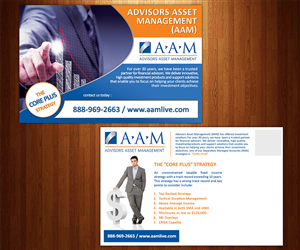 Postcard Design by Noor Taib for Advisors Asset Management, Inc. | Design: #4491888