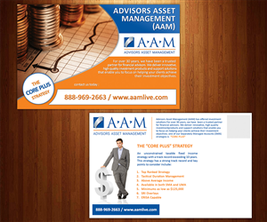 Postcard Design by Noor Taib for Advisors Asset Management, Inc. | Design: #4491892