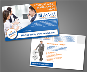 Diseño de Postal por Noor Taib para Advisors Asset Management, Inc. | Diseño #4508680